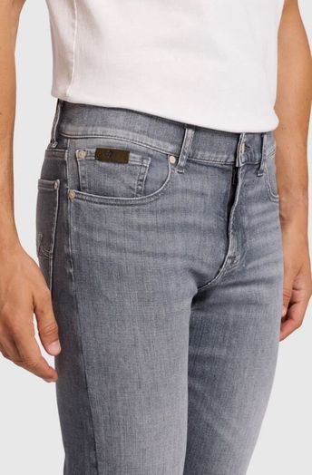 Grijze slim fit jeans For All Mankind