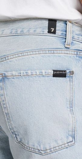 Licht blauwe classic straight fit For All Mankind