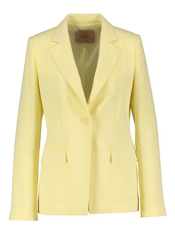 Pastelgele blazer Twinset