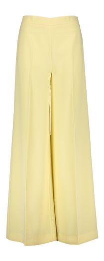 Licht gele soepelvallende broek Twinset