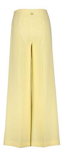 Licht gele soepelvallende broek Twinset