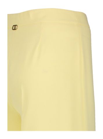 Licht gele soepelvallende broek Twinset