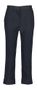 Donkerblauwe geklede broek met detail onderaan Twinset