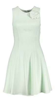 Elisabetta Franchi Lichtblauw kleed Elisabette Franchi
