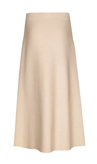 Beige comfortabele rok Audu Xandres