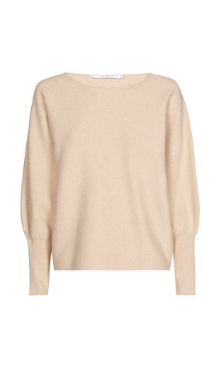 Beige trui met wijde mouw Antlion Xandres