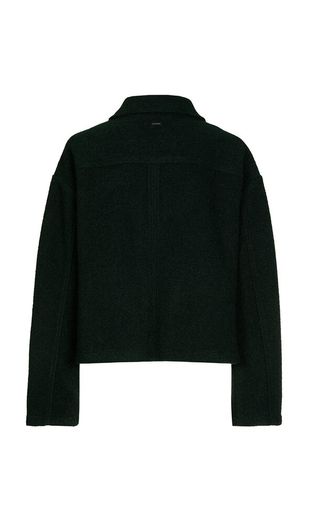 Groene korte mantel Xandres