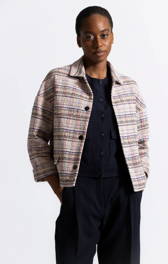 Multicolor vestje in couclé Wataz Gigue