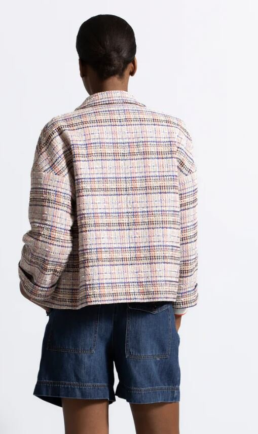 Multicolor vestje in couclé Wataz Gigue