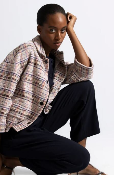 Multicolor vestje in couclé Wataz Gigue