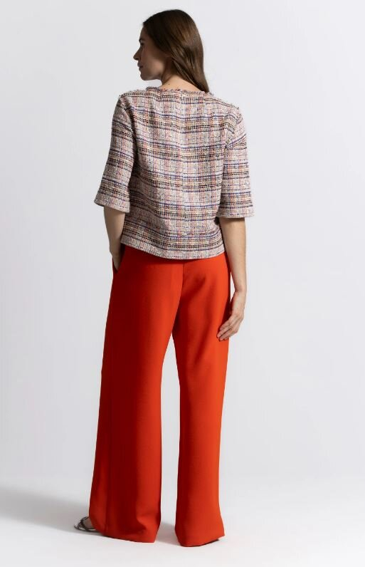 Oranje wijde broek Rondo Gigue