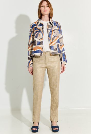 Goudkleurige broek Rivoli Gigue 