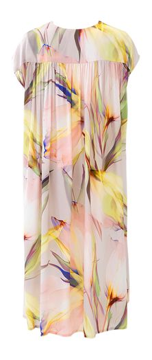 Lange jurk in bloemenprint Kosmos Gigue