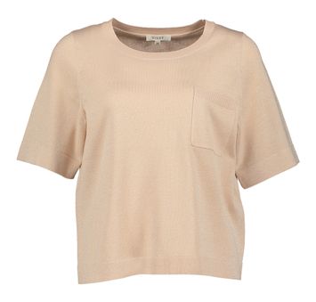 Roze trui met glitterdraad Lore Gigue