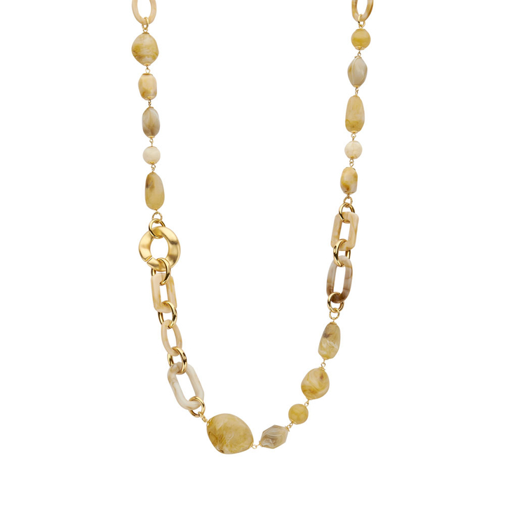 Beige ketting PAN72 Les Cordes