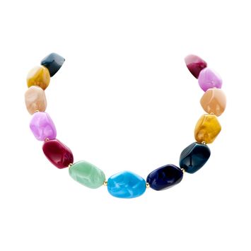 Multi color ketting Davin Les Cordes