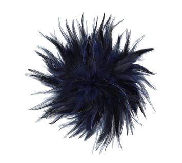 Donkerblauwe  broche Les Cordes 