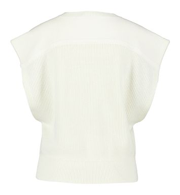 Ecru debardeur met ronde hals Senso Iro