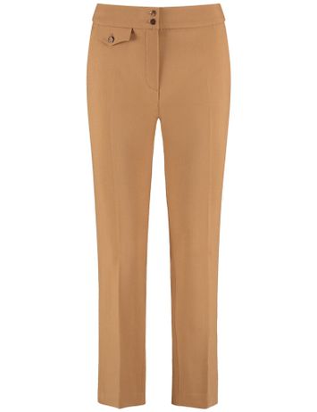 Caramel lange geklede broek Gerry Weber 