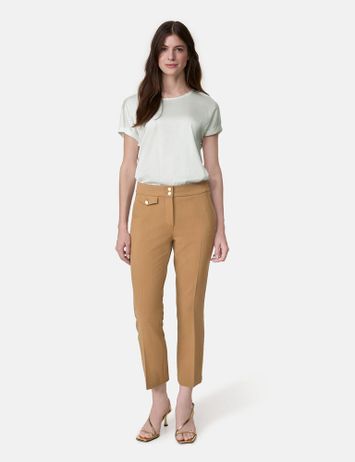 Caramel lange geklede broek Gerry Weber 