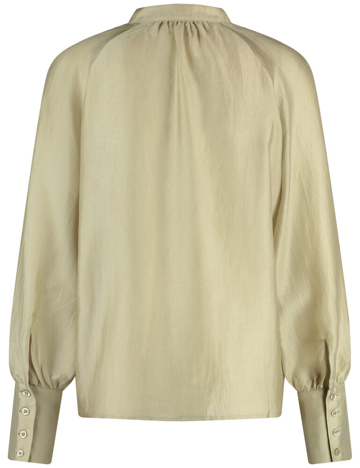 Goudkleurige glanzende blouse Gerry Weber