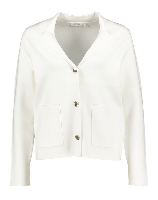 Sneeuwwitte gilet met knopen Whisper White Gerry Weber
