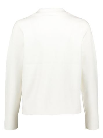 Sneeuwwitte gilet met knopen Whisper White Gerry Weber