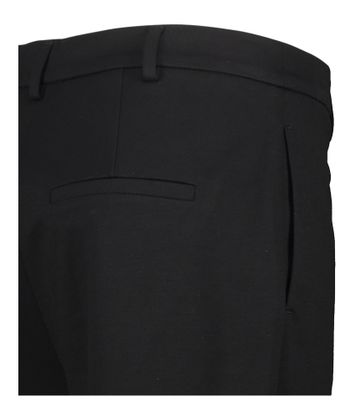 Zwarte geklede broek met voorplooi Gerry Weber