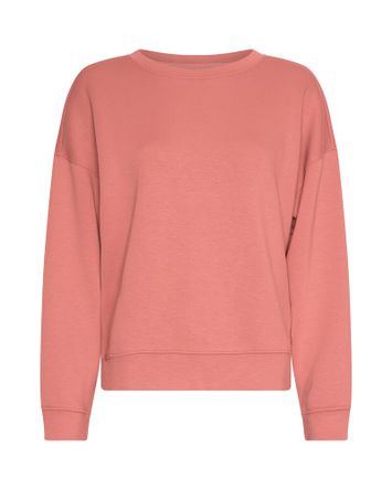 Koraal kleurige aangename sweater Ima MSCH Copenhagen