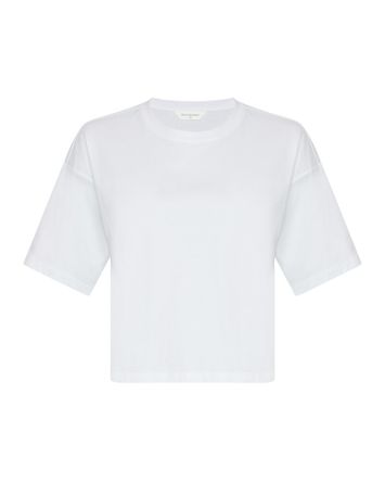 Witte oversized t-shirt Moa Melea MSCH Copenhagen 