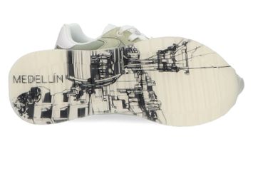 Muntgroene lage sneakers Medillin Hoff