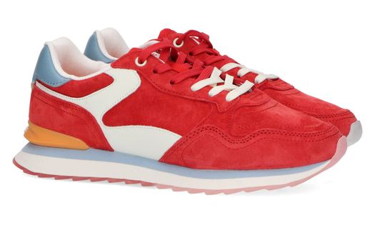 Roodkleurige lage sneakers Rubeus Hoff