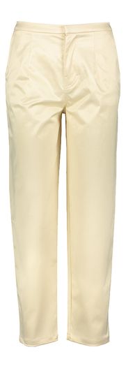 Champagne glanzende lang broek Paulina Collectors 