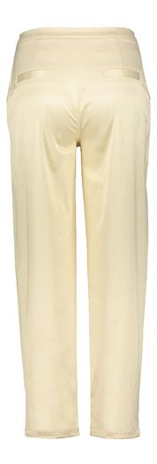 Champagne glanzende lang broek Paulina Collectors 