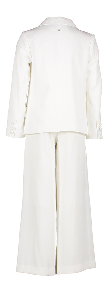 Ecru 2-delig kostuum Abel&Lula