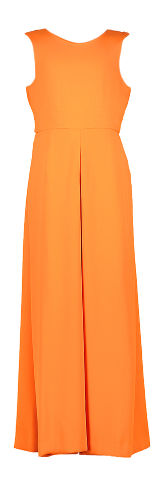 Oranje jumpsuit met blote rueg Abel & Lula