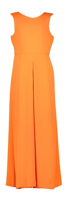 Oranje jumpsuit met blote rueg Abel & Lula
