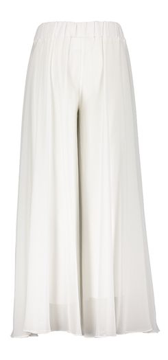Witte losvallende broek Diamante Blu