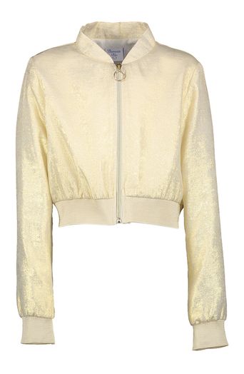 Goudkleurig vestje met rits Diamante Blu