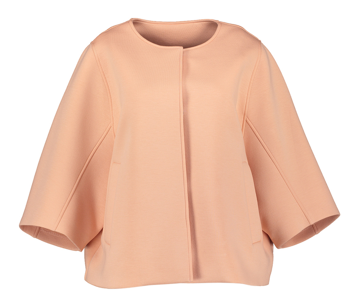 Roze mantel met drukknopen Hox