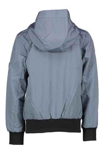 Blauwkleurige jas met kap Sammo Cars