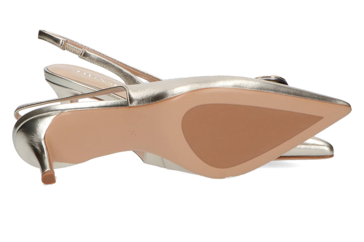 Goudkleurige slingbacks Twinset