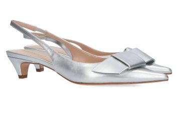 Zilver sandalen met hak Twinset 