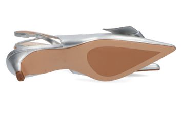 Zilver sandalen met hak Twinset 