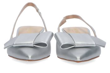 Zilver sandalen met hak Twinset 