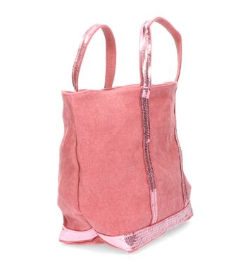 Oudroze shopper met glinsters Vanessa Bruno