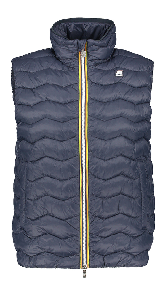 Blauwe bodywarmer K-way