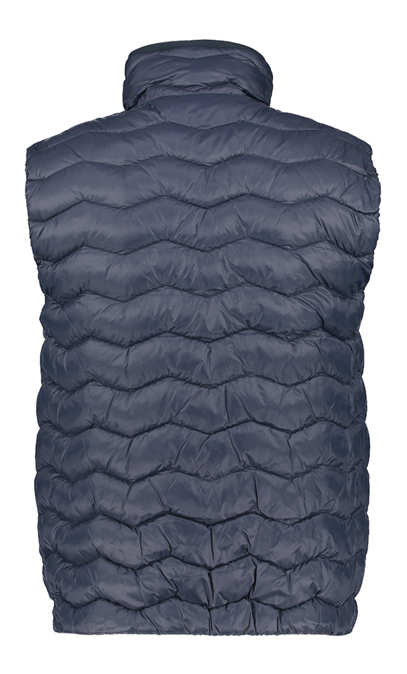 Blauwe bodywarmer K-way