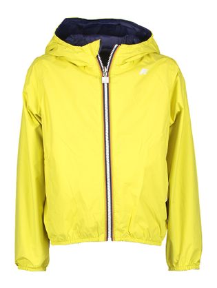K Way Gele omkeerbare regenjas K-way