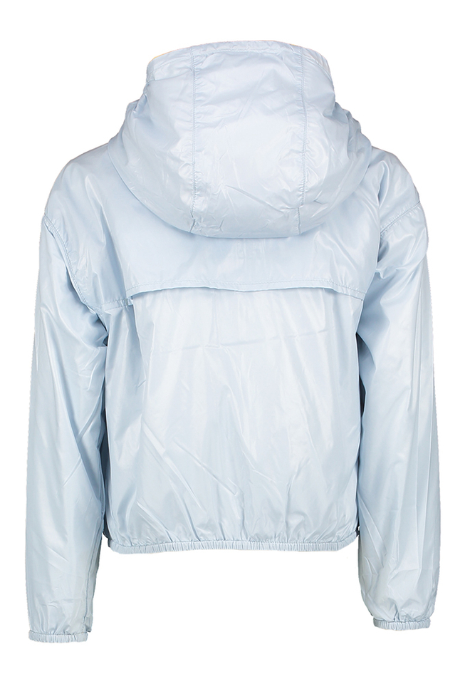 Pastelgele regenjas met kap Laurette Plus K-Way